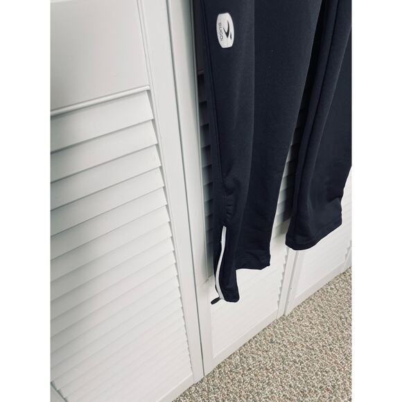 Sugoi black athletic running pants zipper pocket zipper bottom legs size medium - Picture 6 of 6